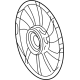 Toyota 16361-77080 Fan Blade, Passenger Side