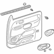Toyota 67610-0C011-B2 Door Trim Panel, Passenger Side
