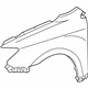 Toyota 53801-21120 Fender, Front Passenger Side