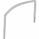 Toyota 68141-74021 Run Channel, Front Passenger Side
