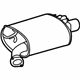 Toyota 17430-F0092 Muffler, Passenger Side