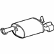 Toyota 17440-F0102 Muffler, Driver Side