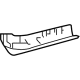 Toyota 58141-02120 Reinforcement, Passenger Side