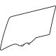 Toyota 68103-0C120 Door Glass, Passenger Side
