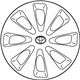 Toyota 42602-52580 Wheel Cover