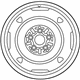 Toyota 42611-52400 Wheel, Spare