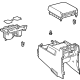Toyota 58910-35390-C1 Box Assembly, Console, Rear Toyota 58910-35390-C1 Box Assembly, Console, Rear