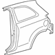 Toyota 61601-52290 Quarter Panel, Passenger Side