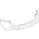Toyota 52159-3A930 Bumper Cover, Rear Driver Side