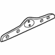 Toyota 76801-02120-A0 Molding, White, Rear Toyota 76801-02120-A0 Molding, White, Rear