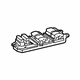 Toyota 84040-60230 Window Switch, Driver Side