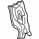 Toyota 61655-01900 Gusset, Inner Passenger Side