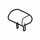 Toyota 71960-0C030-B1 Headrest, Center