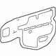 Toyota 67831-07040 Water Shield, Passenger Side