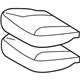 Toyota 71518-52C60-B0 Seat Cushion Pad, Gray, Passenger Side