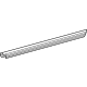 Toyota 68174-62020 Belt Weatherstrip, Inner Driver Side