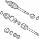 Toyota 43410-0E221 Axle Assembly, Passenger Side