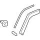 Toyota 75075-0A041 Edge Molding, Outside Passenger Side