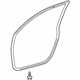 Toyota 67861-0R010 Door Weatherstrip, Passenger Side
