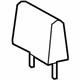 Toyota 71940-0C161-B0 Headrest, Outer, Gray, Rear
