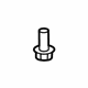 Toyota 90119-A0267 Mount Strap Bolt
