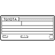 Toyota 11298-F0031 Emission Label