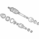 Toyota 43410-0D520 Axle Assembly, Passenger Side