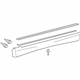 Toyota 75805-04901 Rocker Molding, Passenger Side