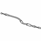 Toyota 69730-07010 Lock Cable, Rear