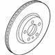 Toyota 43512-WAA03 Disc, Front Passenger Side