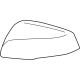 Toyota 87945-0R140-A1 Mirror Cover, White Pearl, Driver Side