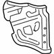 Toyota 61071-AA011 Rear Panel, Inner Passenger Side