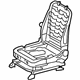Toyota 71110-35270 Seat Frame, Front Passenger Side
