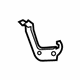 Toyota 55376-02080 Reinforcement Beam Upper Bracket, Passenger Side
