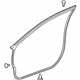 Toyota 67861-07020 Surround Weatherstrip, Passenger Side