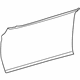 Toyota 67111-07030 Outer Panel, Passenger Side