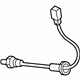 Toyota 89465-52430 Oxygen Sensor, Rear