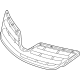 Toyota 53111-12C50-A0 Grille, White, Front Upper