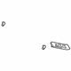 Toyota 74240-48100-E0 Switch Bezel, Driver Side