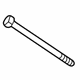 Toyota 90101-10193 Stabilizer Bar Bolt, Front Toyota 90101-10193 Stabilizer Bar Bolt, Front