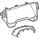 Toyota 55410-AK010 Panel Assembly, Instrument Cluster Finish Toyota 55410-AK010 Panel Assembly, Instrument Cluster Finish