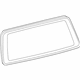 Toyota 68131-60580 Lift Gate Glass, Dark Gray, Rear