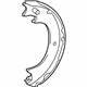 Toyota 46550-0E020 Parking Brake Shoes, Passenger Side Or Center