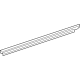 Toyota 68171-02340 Belt Weatherstrip, Inner Passenger Side