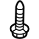 Toyota 81136-72020 Module Screw