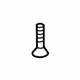 Toyota 90151-A0001 Sunvisor Screw