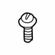 Toyota 90159-50185 Headlamp Assembly Bolt, Upper