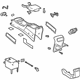 Toyota 58910-35010-B0 Console Assembly, Rear