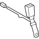 Toyota 73230-AK010-C0 Belt Assembly, Front Seat Inner, Passenger Side