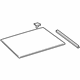 Toyota 68105-47051 Upper Glass, Rear Toyota 68105-47051 Upper Glass, Rear